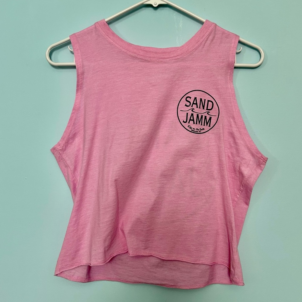 SAND JAMM Wildwood, NJ Crop Tank Top
